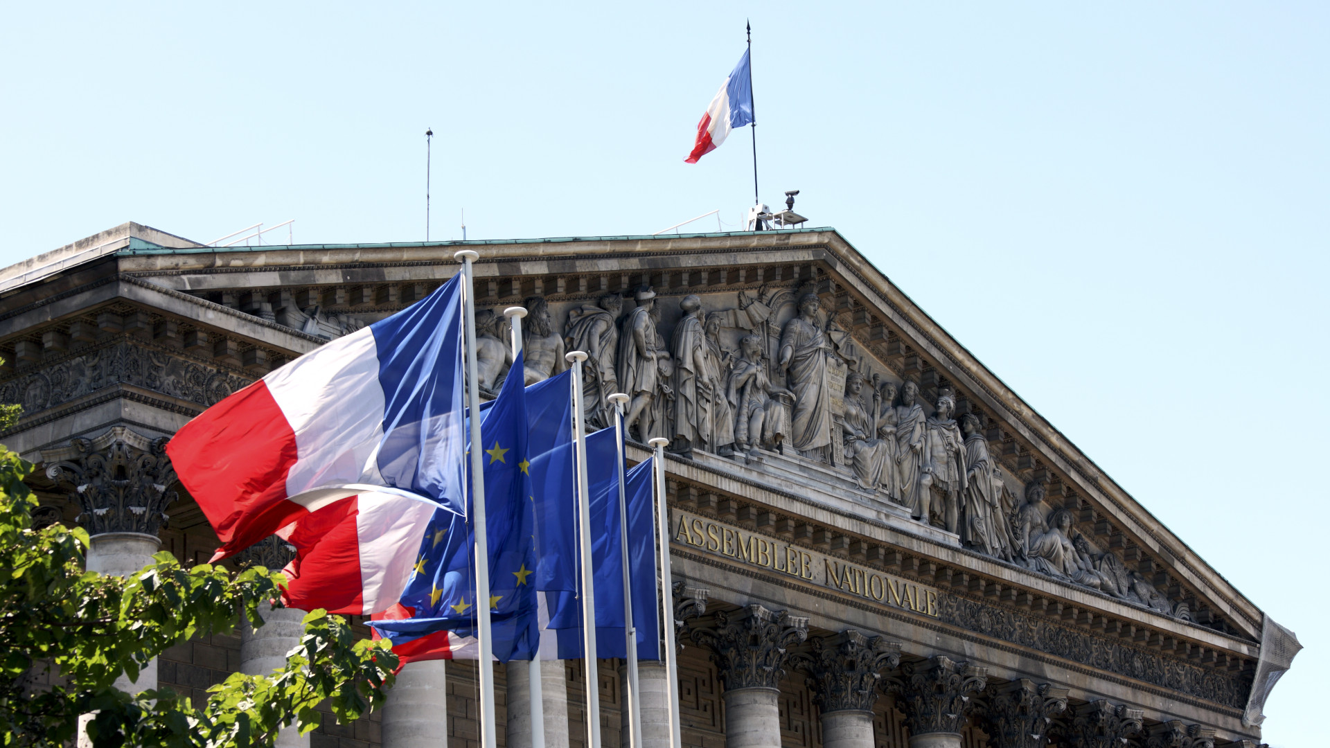 Francia nemzetgyűlés épülete Párizsban