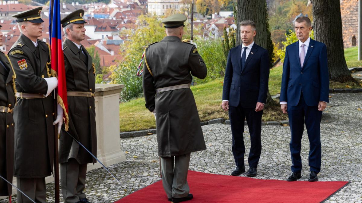 Magyar Péter és Andrej Babis
