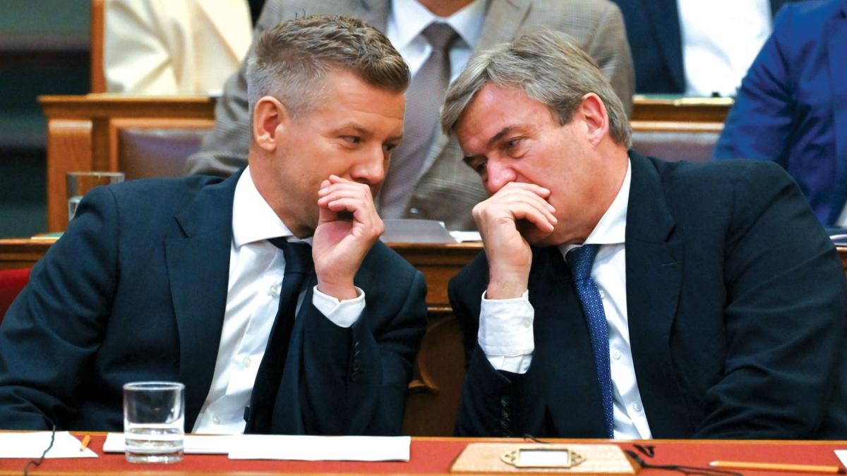 Magyar Péter és Kapitány István