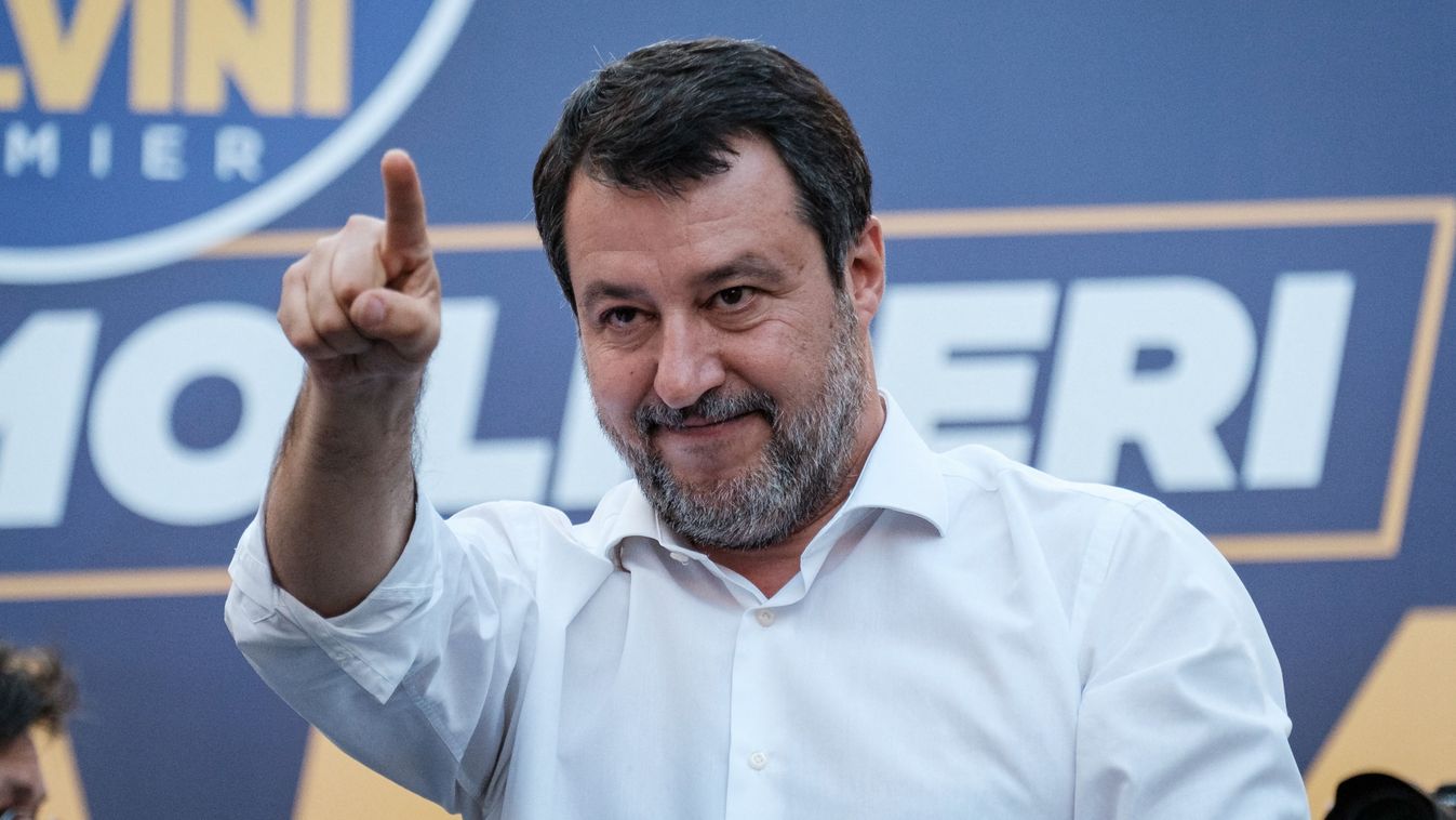 Matteo Salvini a Liga vezetője