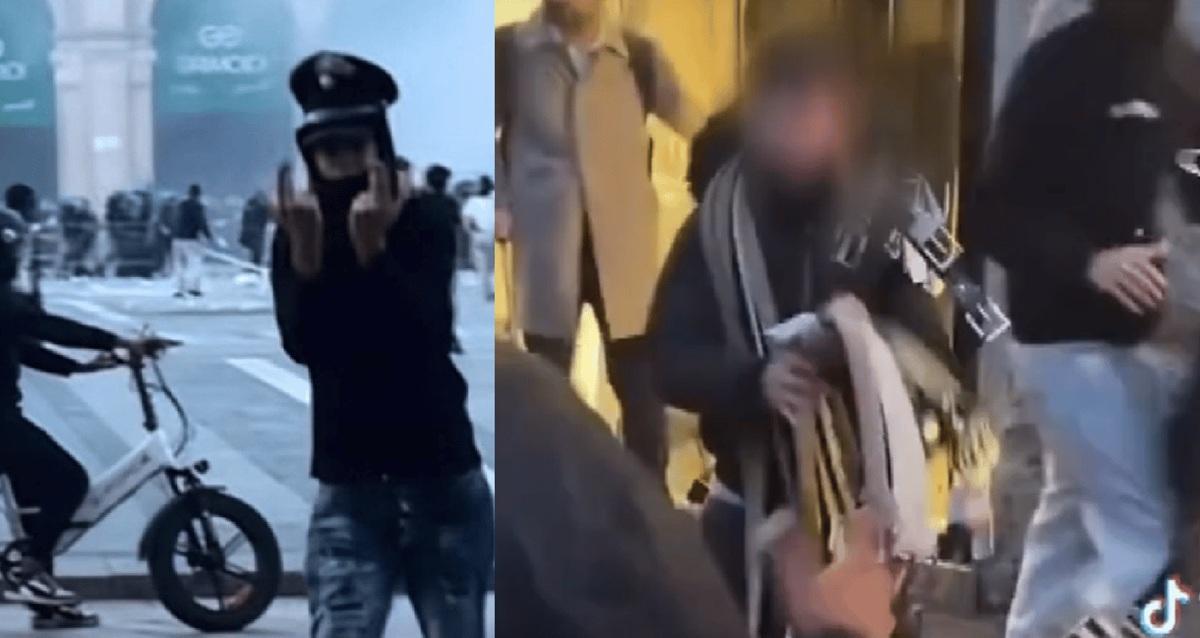 olasz kiskorú fosztogat