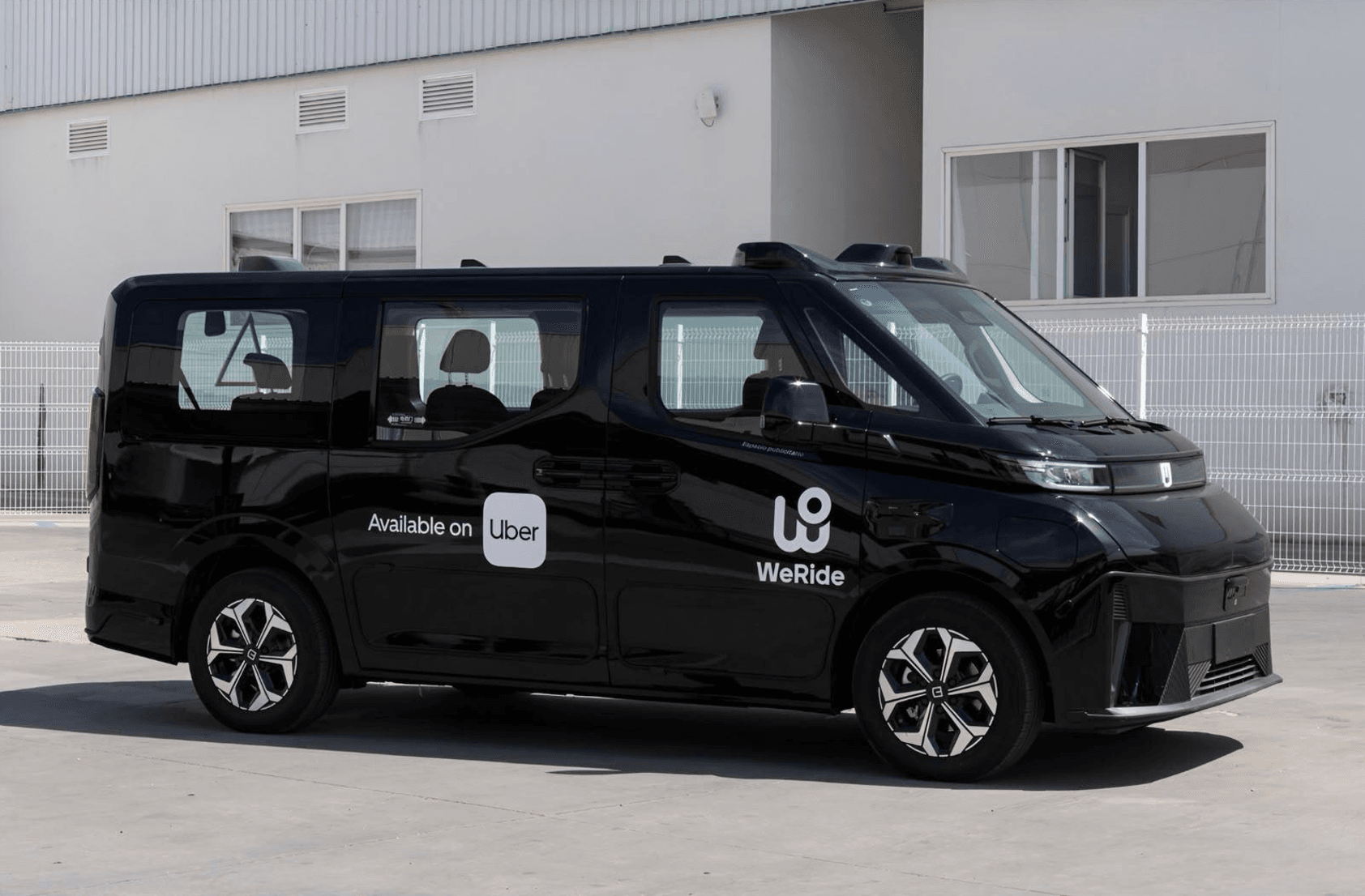 WeRide robottaxi Madridban