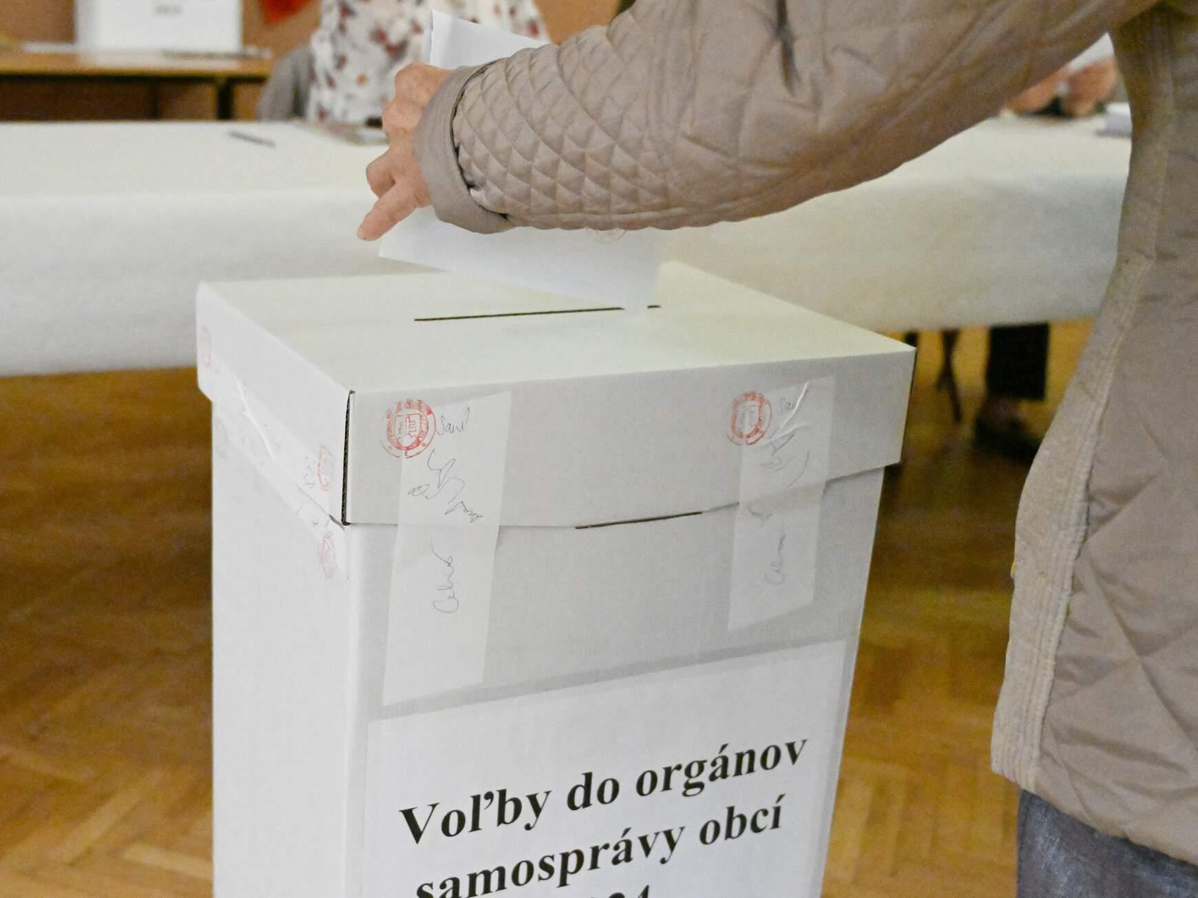 Szavazóurna Szlovákiában